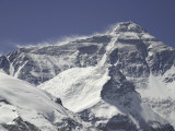 Mount Everest with Plumes  Tibet