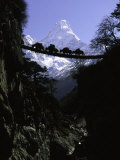 Bridge in Ama Dablam  Nepal