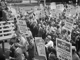 Civil Rights March on Washington  DC with Martin Luther King Jr