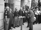 Governor George Wallace Blocks Entrance at the University of Alabama