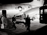 Wounded Servicemen Arriving from Vietnam at Andrews Air Force Base  1968