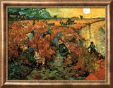 The Red Vineyard at Arles  c1888