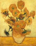 Vase of Fifteen Sunflowers  c1889