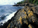 Lighthouse on Coast  Port Townsend  Washington  USA