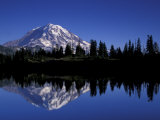Mt Rainier from Eunice Lake  Mt Rainier National Park  Washington  USA