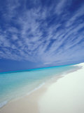 White Sands and Water of Sand Island  Midway Atoll National Wildlife Refuge  Hawaii  USA