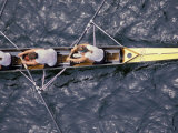 Rowing Shell in Montlake Cut  Seattle  Washington  USA