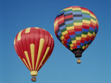 Colorful Hot Air Balloons in Sky  Albuquerque  New Mexico  USA
