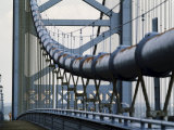 Ben Franklin Bridge  Philadelphia  Pennsylvania  USA