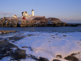 Cape Neddick Lighthouse  The Nubble  Maine  USA