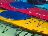 Colorful Kayaks  Alaska  USA