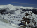 Appalachian Trail in Winter  White Mountains' Presidential Range  New Hampshire  USA