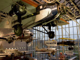 Aircraft in Smithsonian Air and Space Museum  Washington DC  USA