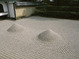 The Great Ocean Rock  Daisen-In Zen Garden  Daitokuji Temple  Kyoto  Honshu  Japan
