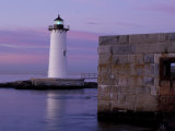 Fort Constitution  State Historic Site  Portsmouth Harbor Lighthouse  New Hampshire  USA