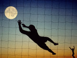 Playing Volleyball with the Moon