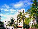 Art Deco Building  South Beach  Miami  Florida  USA