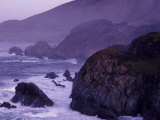 Coastline Between Carmel and Monterey  California  USA