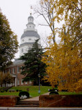 State House 1772-1779  and US Capitol from 1783 to 1784  Maryland  USA