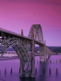 Yaquina Bay Bridge  Newport  Oregon  USA