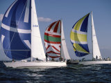 Three Sailboats