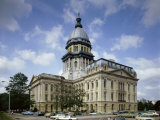 State Capitol  Springfield  Illinois  USA