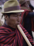 Flute Player  Bolivia