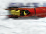 Speeding Bobsled