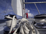 Ropes on a Sailboat