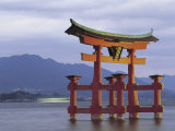 Grand Gate  Itsukushima Shrine  Miyajima Island  Japan
