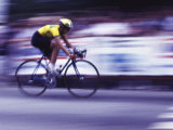 Man Riding a Bicycle