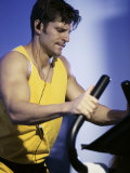 Young Man Exercising