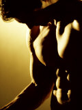 Close-up of a Man Exercising