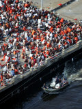Orleans Parish Prisoners are Evacuated from the Floodwaters of Hurricane Katrina