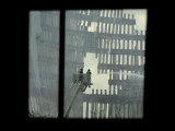 Firemen are Seen Spraying Water on the Smoldering Ruins of the World Trade Center
