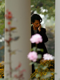 National Security Adviser Condoleezza Rice Listens to President Bush Speak About Cuba