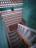 Interior of Stairway and Traditional Mexican Architecture  Puerto Vallarta  Mexico