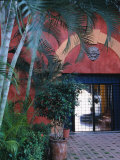 Exterior of Traditional Mexican Architecture  Puerto Vallarta  Mexico