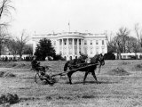 This is an Undated View of the White House Building