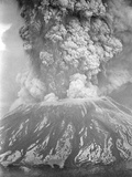 Mount St Helens Sends a Plume of Ash  Smoke and Debris Skyward