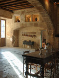 Medieval Kitchen  Chateau de Pierreclos  Burgundy  France