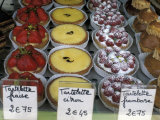 Pastries in Shop Window  Paris  France