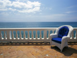 Wicker Chair and Tiled Terrace at the Hornet Dorset Primavera Hotel  Puerto Rico