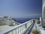 Thira and the Caldera  Santorini  Cyclades Islands  Greece
