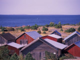 Boathouses of the Aland Islands  Finland