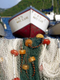 Fishing Nets at Marina  Frenchtown  St Thomas  Caribbean