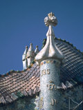 Antonio Gaudi's Cassa Batilo  Barcelona  Spain