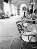 Cafe and Archway  Turin  Italy