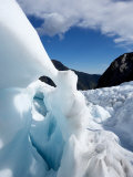 Blue Ice Cave  Franz Josef Glacier  South Island  New Zealand