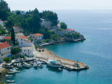 View of Coastline  Dalmatia  Croatia